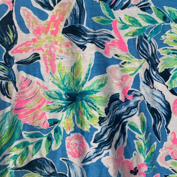 PALM HARBOUR TROPICAL PRINT TSHIRT - Picture 2 of 8